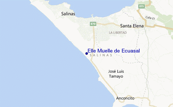 Elle Muelle de Ecuasal location map