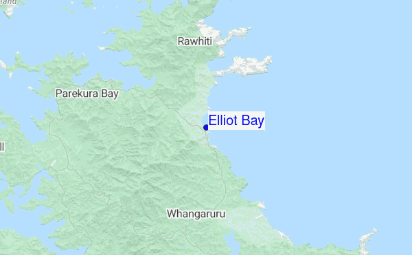 Elliot Bay location map