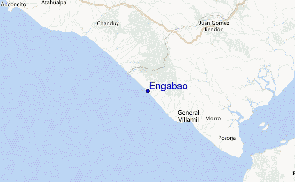 Engabao Location Map
