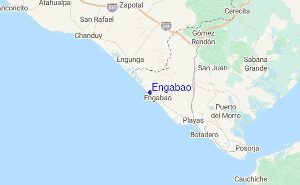 Engabao Location Map