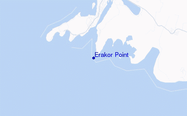 Erakor Point location map