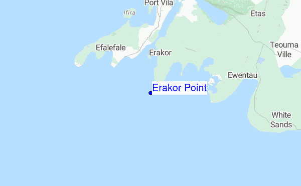 Erakor Point location map