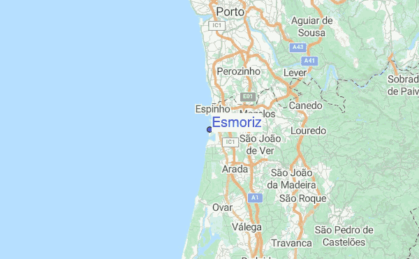 Esmoriz Location Map