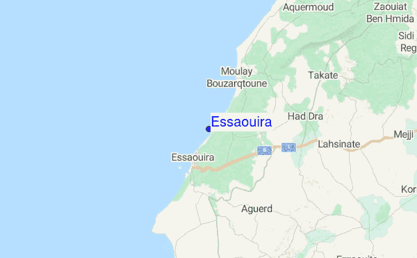 Essaouira Location Map