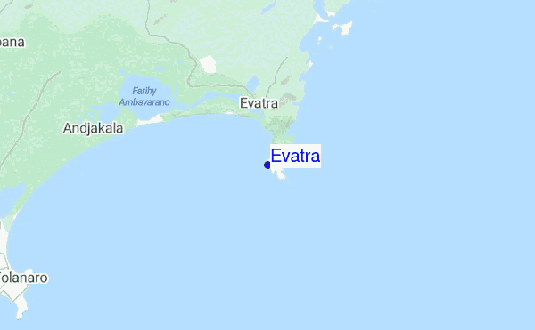 Evatra location map