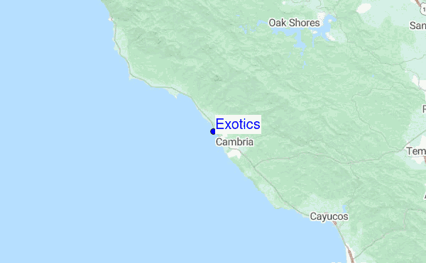 Exotics Location Map