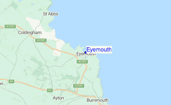 Eyemouth location map