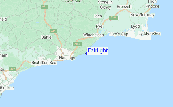 Fairlight Location Map