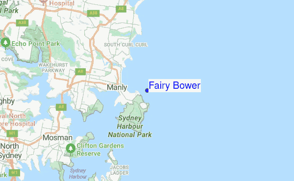 Fairy Bower location map