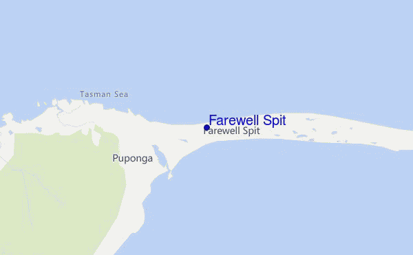 Farewell Spit location map