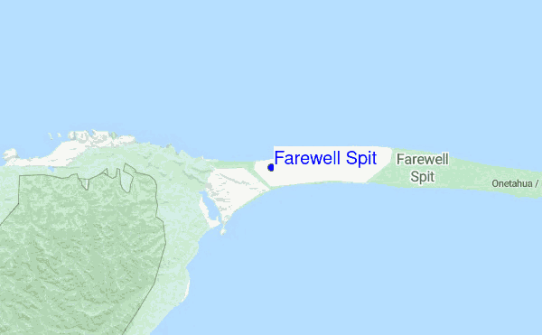 Farewell Spit location map