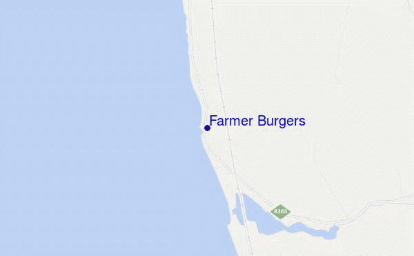 Farmer Burgers location map
