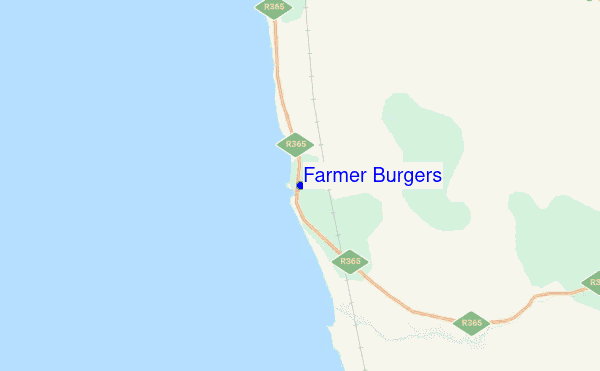 Farmer Burgers location map