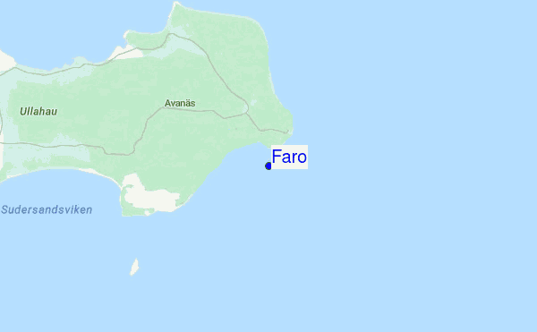 Faro location map