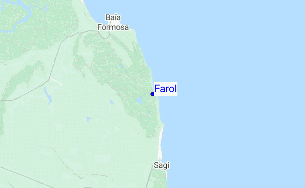 Farol location map