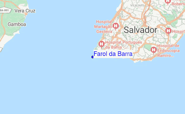 Farol da Barra location map