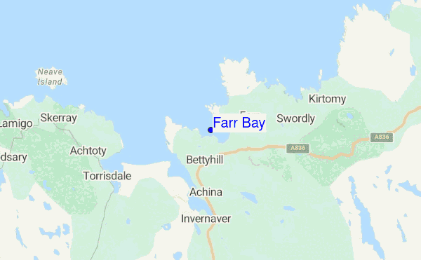 Farr Bay location map