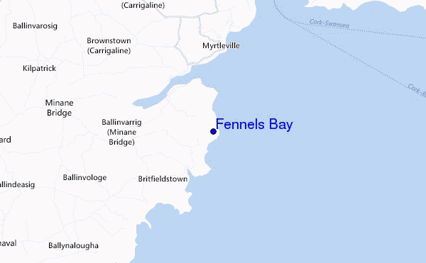 Fennels Bay location map