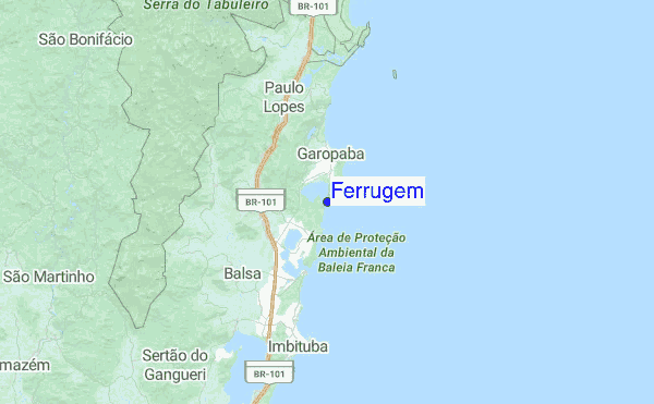 Ferrugem Location Map