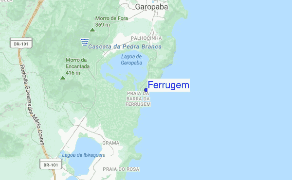 Ferrugem location map