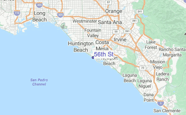 56th St Location Map