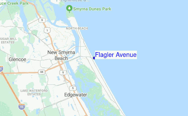 Flagler Avenue location map