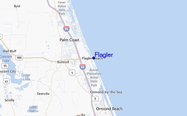 Flagler Location Map