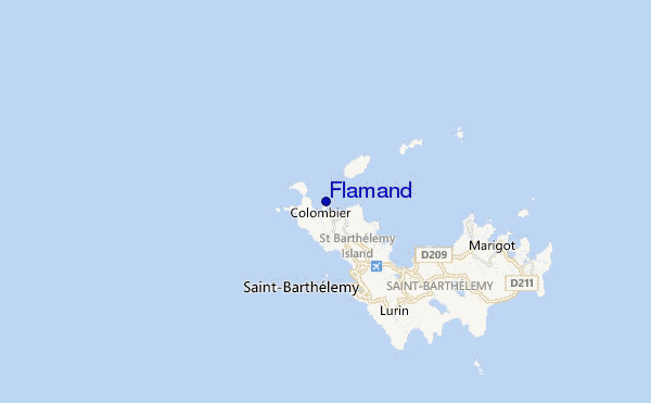 Flamand location map