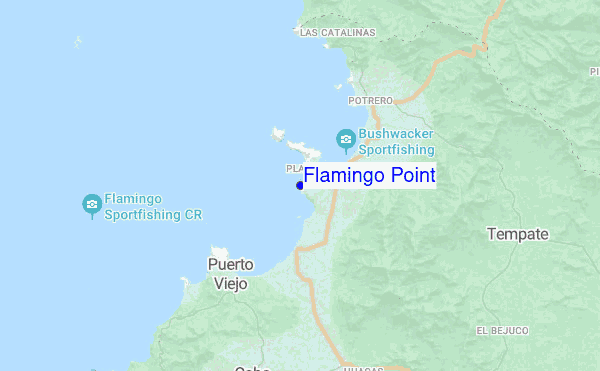 Flamingo Point location map