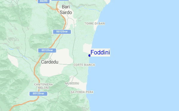 Foddini location map