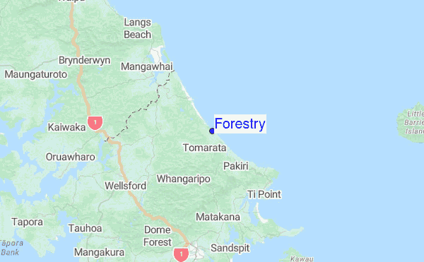 Forestry Location Map