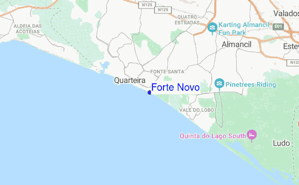 Forte Novo location map