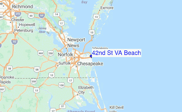 42nd St Va Beach Surf Forecast And Reports Virginia Usa 42nd St Va Beach Surf Forecast And