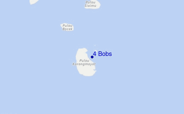 4 Bobs location map