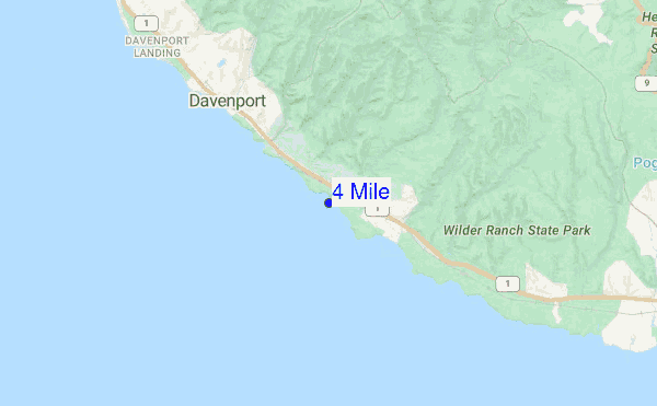 4 Mile location map