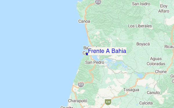 Frente A Bahia Location Map