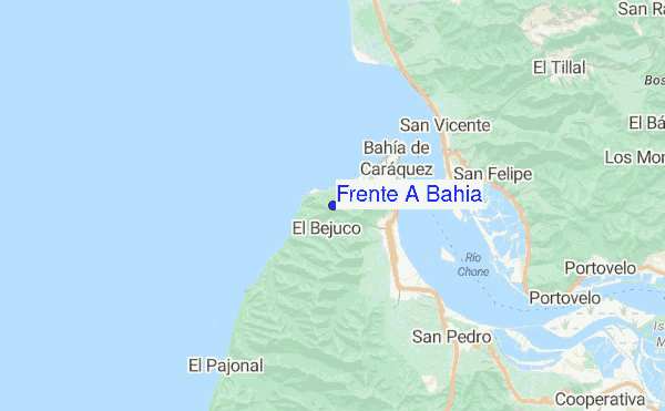 Frente A Bahia location map