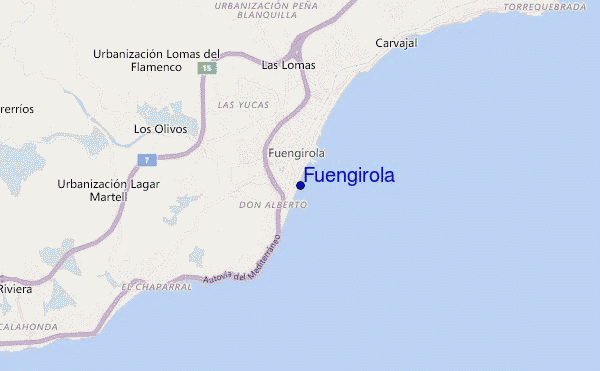 Fuengirola location map