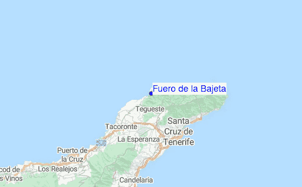 Fuero de la Bajeta Location Map