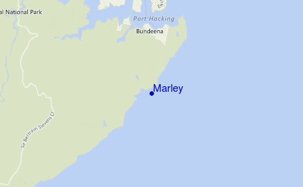 Marley location map