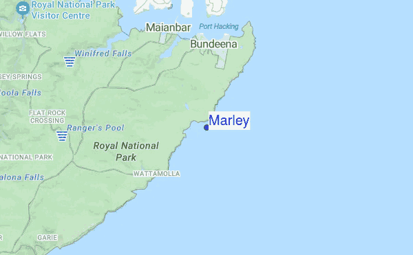 Marley location map