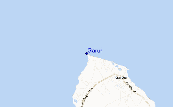 Garur location map