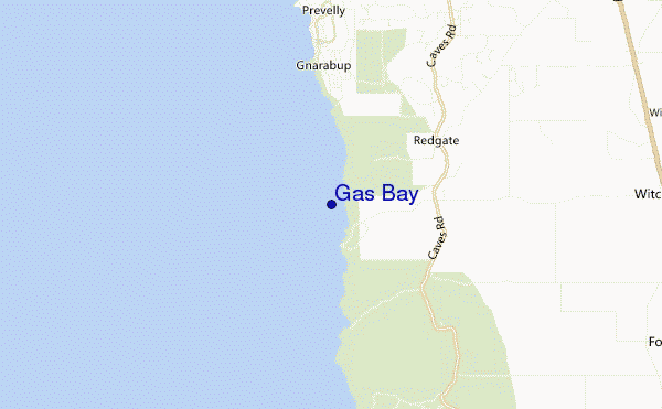 Gas Bay location map