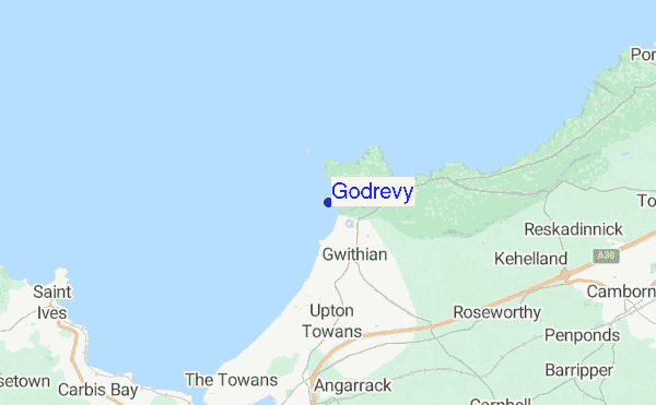 Godrevy location map