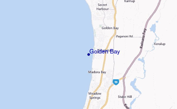 Golden Bay location map