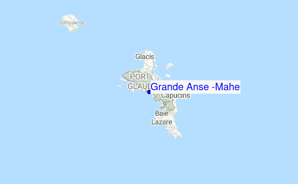 Grande Anse (Mahe) Location Map
