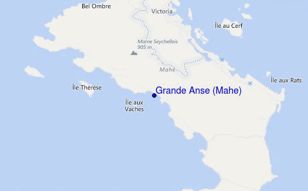 Grande Anse (Mahe) location map