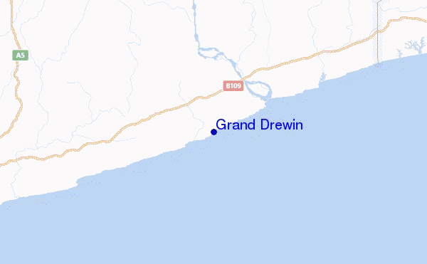 Grand Drewin Location Map