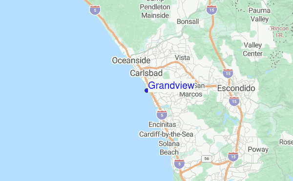 Grandview Location Map