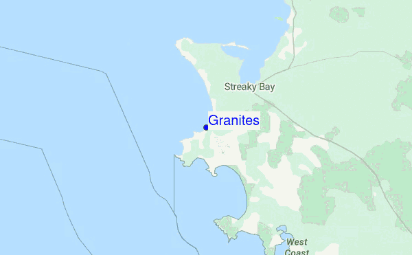 Granites Location Map